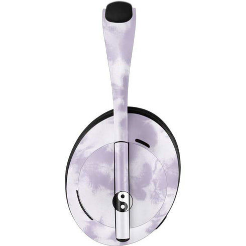 Purple and White Tie Dye Bose Noise Cancelling Headphones 700 Skin