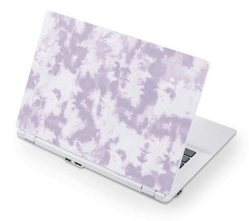 Purple and White Tie Dye Acer Chromebook Skin