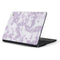 Purple and White Tie Dye Samsung Chromebook Skin