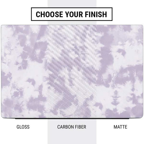 Purple and White Tie Dye Dell Vostro Skin