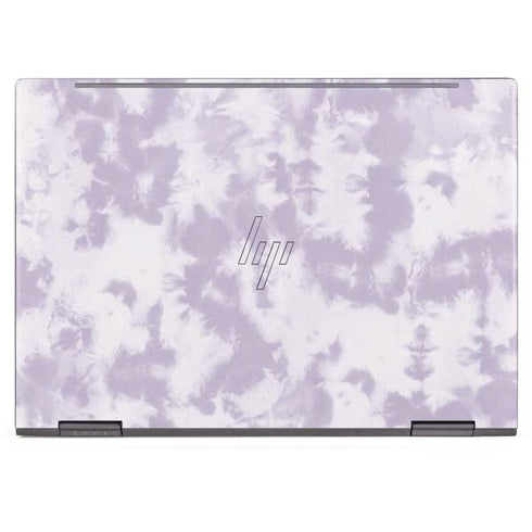 Purple and White Tie Dye HP Envy Skin