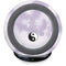 Purple and White Tie Dye Fast Charge Wireless Charging Stand Skin