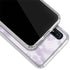 Purple and White Tie Dye Galaxy A10e Clear Case