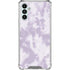 Purple and White Tie Dye Galaxy A13 5G Clear Case