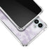 Purple and White Tie Dye Galaxy A13 5G Clear Case