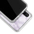 Purple and White Tie Dye Galaxy A30 Clear Case