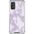 Purple and White Tie Dye Galaxy A32 5G Clear Case