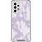 Purple and White Tie Dye Galaxy A53 5G Clear Case