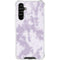 Purple and White Tie Dye Galaxy A54 5G Clear Case