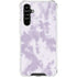 Purple and White Tie Dye Galaxy A54 5G Clear Case