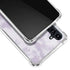Purple and White Tie Dye Galaxy A54 5G Clear Case