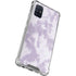 Purple and White Tie Dye Galaxy A71 5G Clear Case