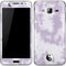 Purple and White Tie Dye Galaxy J3 Skin