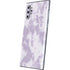 Purple and White Tie Dye Galaxy Note 10 Plus Skin