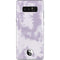 Purple and White Tie Dye Galaxy Note 8 Skin