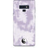 Purple and White Tie Dye Galaxy Note 9 Skin