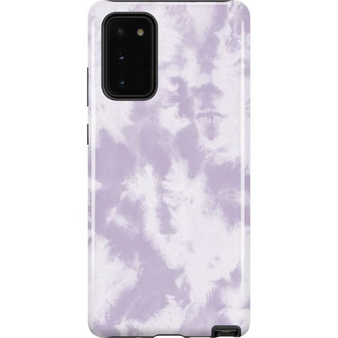 Purple and White Tie Dye Galaxy Note20 5G Pro Case
