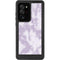 Purple and White Tie Dye Galaxy Note20 Ultra 5G Waterproof Case