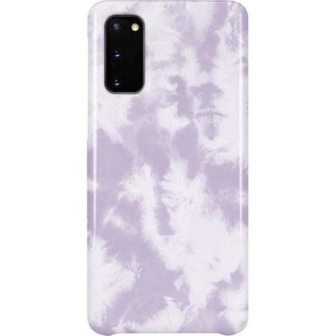 Purple and White Tie Dye Galaxy S20 Lite Case