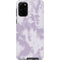 Purple and White Tie Dye Galaxy S20 Plus Pro Case