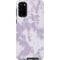 Purple and White Tie Dye Galaxy S20 Pro Case