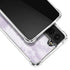 Purple and White Tie Dye Galaxy S21 5G Clear Case