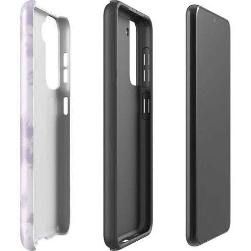 Purple and White Tie Dye Galaxy S21 Plus 5G Pro Case
