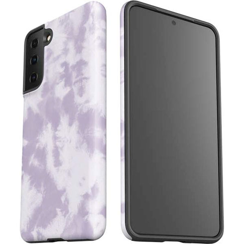 Purple and White Tie Dye Galaxy S21 Plus 5G Pro Case