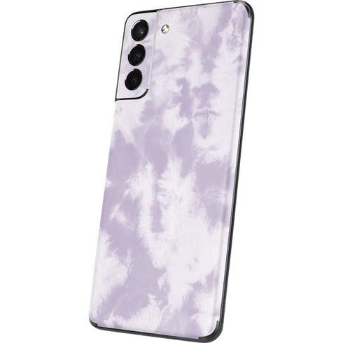 Purple and White Tie Dye Galaxy S21 Plus 5G Skin