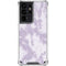 Purple and White Tie Dye Galaxy S21 Ultra 5G Clear Case