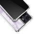 Purple and White Tie Dye Galaxy S21 Ultra 5G Clear Case