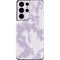 Purple and White Tie Dye Galaxy S21 Ultra 5G Skin