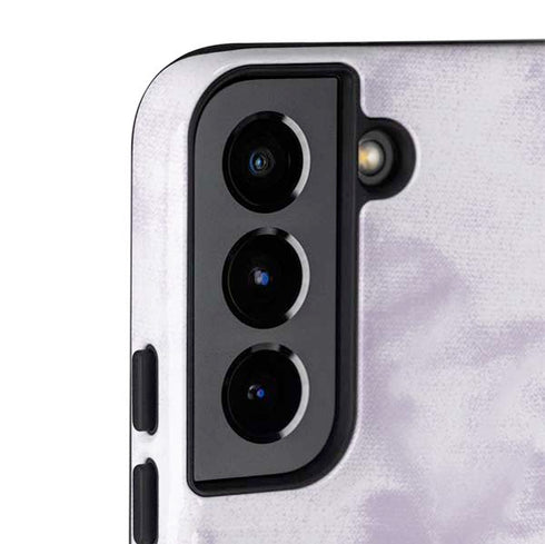 Purple and White Tie Dye Galaxy S22 Plus Pro Case