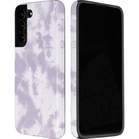 Purple and White Tie Dye Galaxy S22 Plus Pro Case