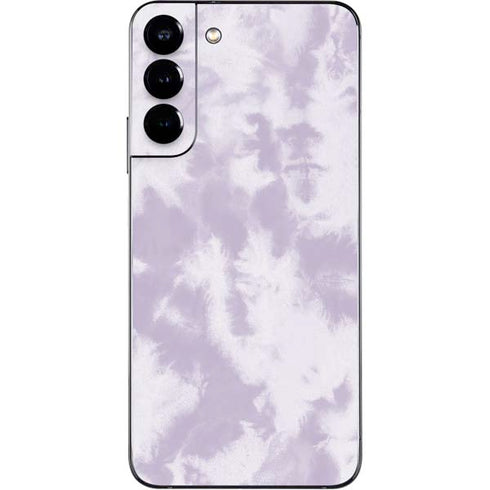 Purple and White Tie Dye Galaxy S22 Plus Skin