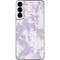 Purple and White Tie Dye Galaxy S22 Plus Skin