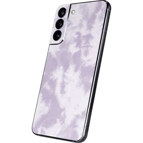 Purple and White Tie Dye Galaxy S22 Plus Skin