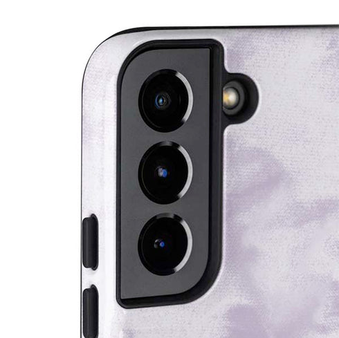 Purple and White Tie Dye Galaxy S22 Pro Case