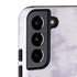 Purple and White Tie Dye Galaxy S22 Pro Case