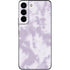 Purple and White Tie Dye Galaxy S22 Skin