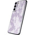 Purple and White Tie Dye Galaxy S22 Skin