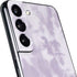 Purple and White Tie Dye Galaxy S22 Skin