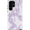 Purple and White Tie Dye Galaxy S22 Ultra Pro Case