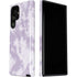 Purple and White Tie Dye Galaxy S22 Ultra Pro Case