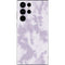 Purple and White Tie Dye Galaxy S22 Ultra Skin