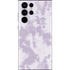 Purple and White Tie Dye Galaxy S22 Ultra Skin