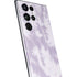 Purple and White Tie Dye Galaxy S22 Ultra Skin