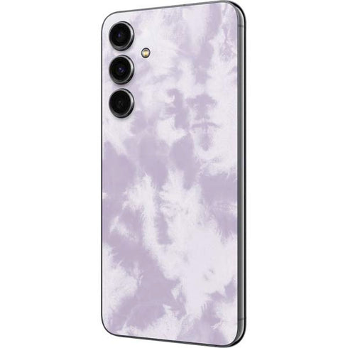 Purple and White Tie Dye Galaxy S23 FE Skin
