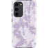 Purple and White Tie Dye Galaxy S23 Plus Pro Case