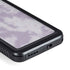 Purple and White Tie Dye Galaxy S23 Plus Waterproof Case